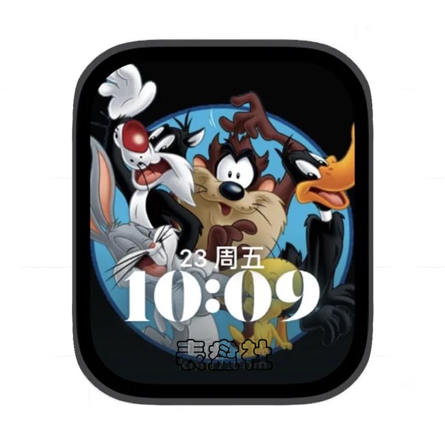 迪士尼卡通动漫苹果手表iwatch壁纸人像表盘