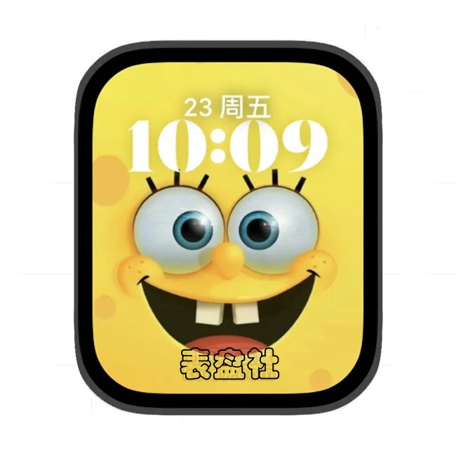 小黄人苹果手表iwatch壁纸人像表盘