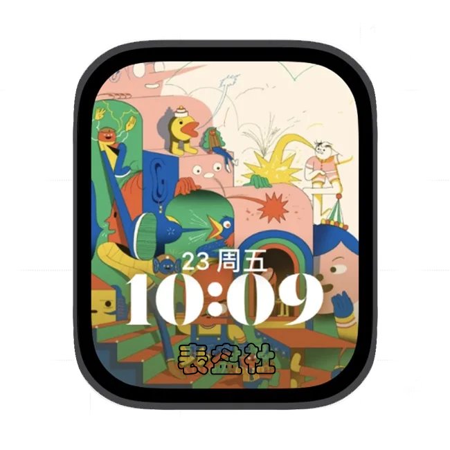 卡通动漫苹果手表iwatch壁纸人像表盘