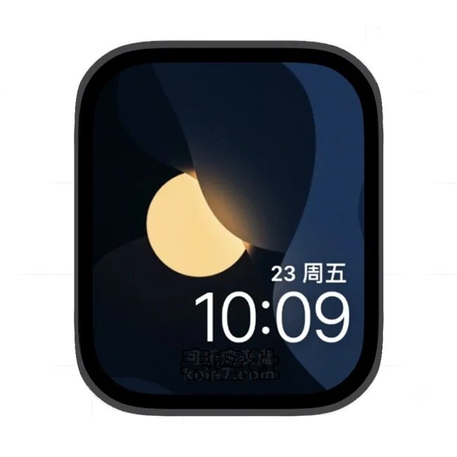 月是故乡明苹果手表iwatch壁纸表盘