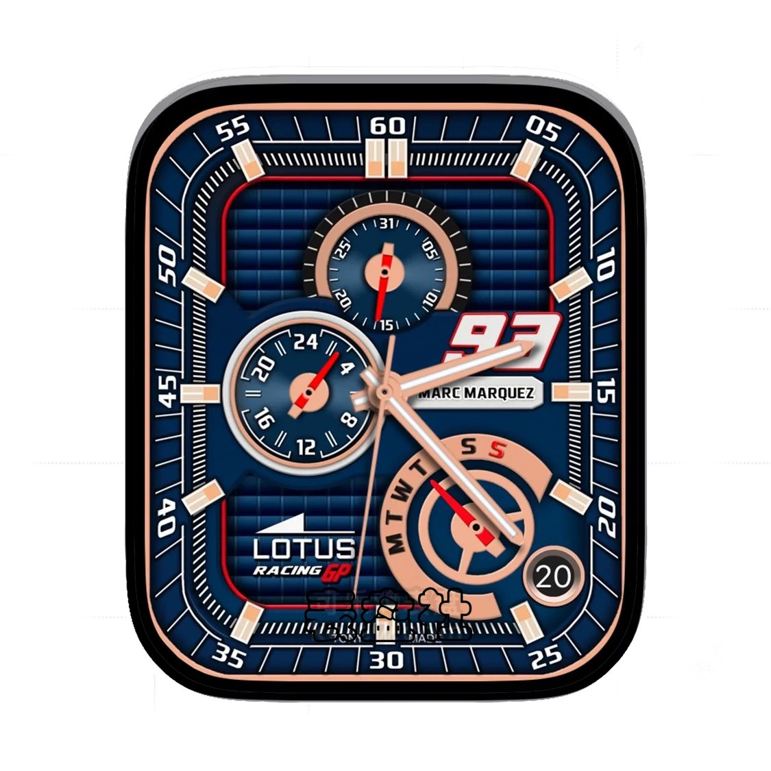 LOTUS 路特斯赛车MARC MARQUEZ马克·马奎斯个人定制款表盘