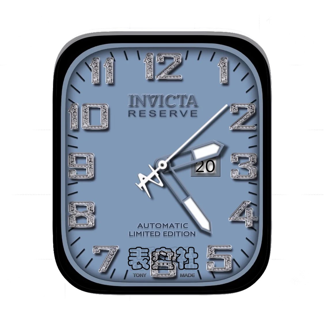 INVICTA 因维克塔简约数字年历Ultra专用表盘