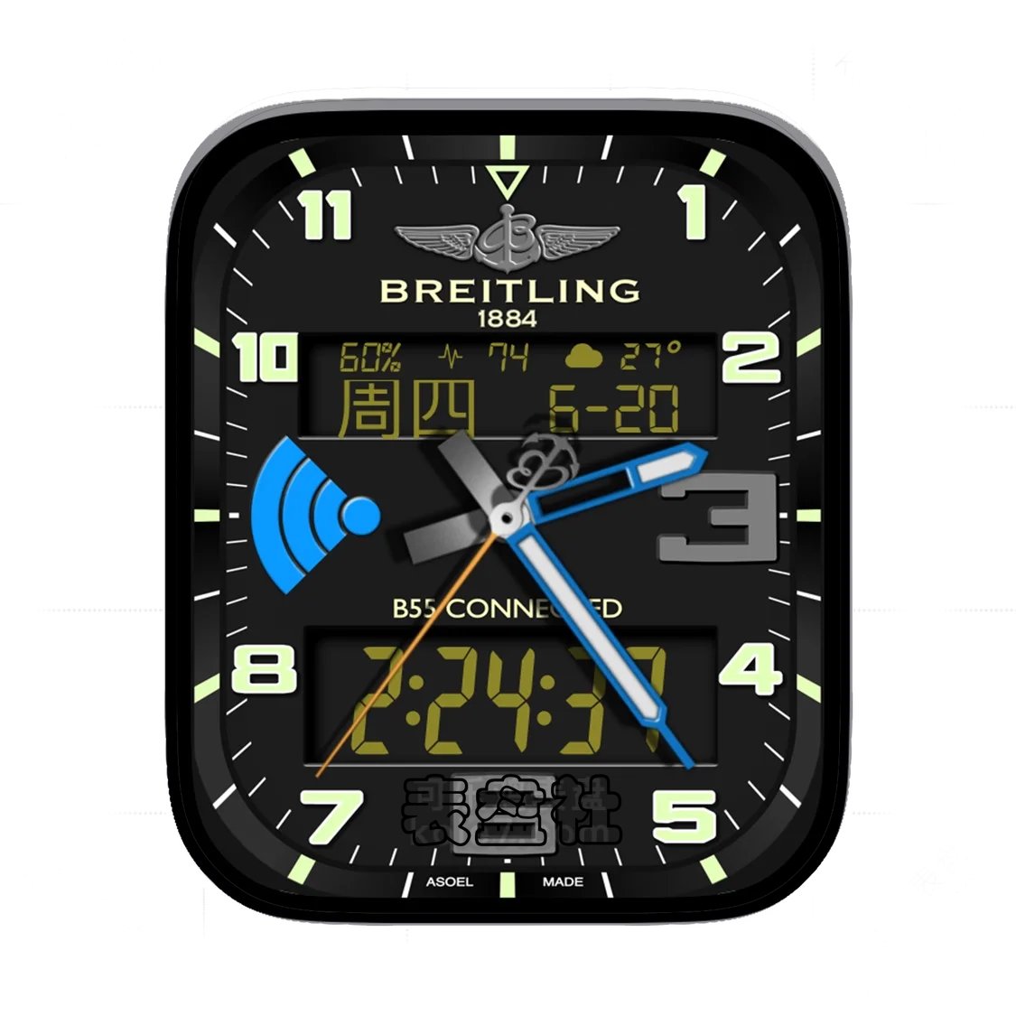 BREITLING百年灵复杂功能Ultra专用表盘