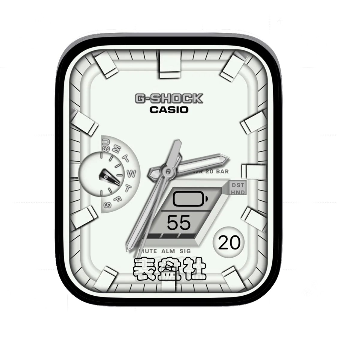 Casio卡西欧简约灰表盘