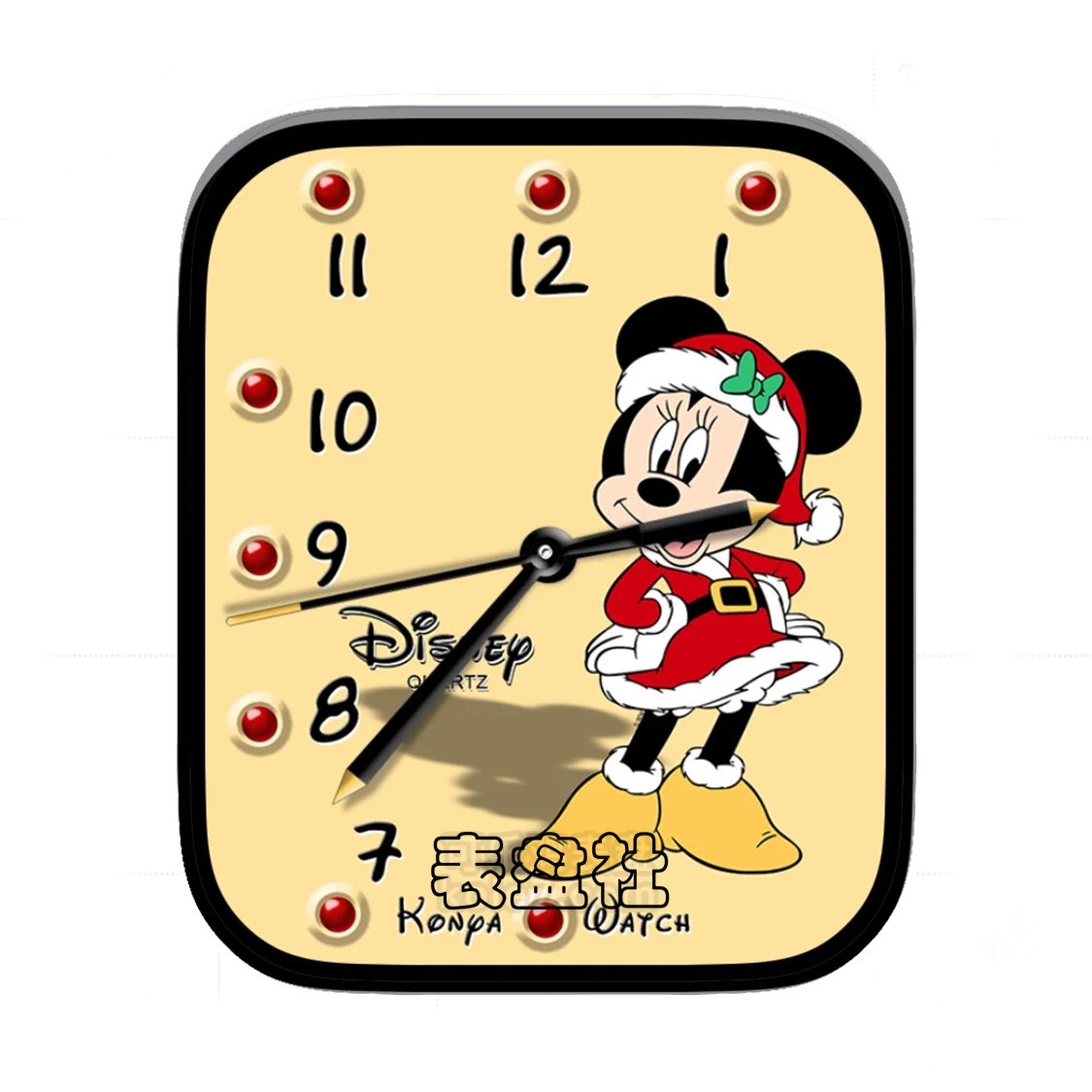 Mickey米奇米妮简约数字表盘
