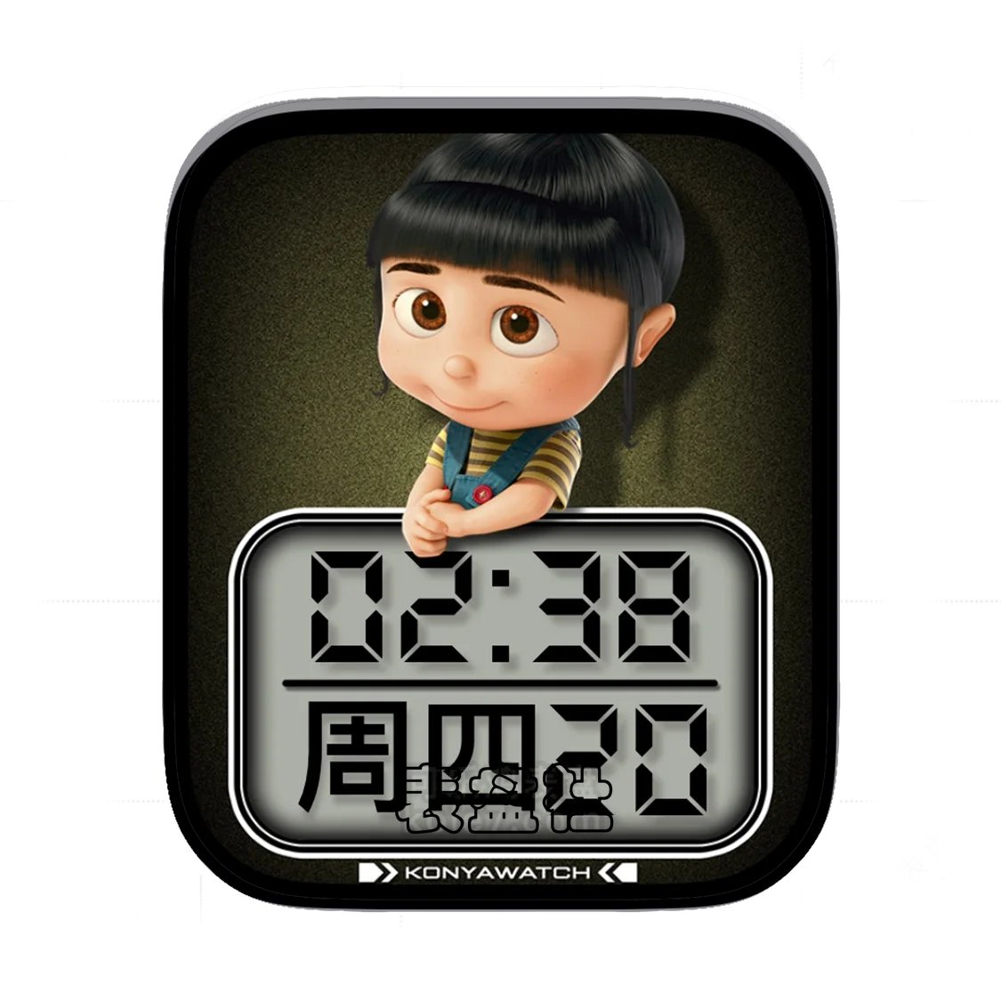 Agnes Gru艾格尼丝格雷简约数字表盘