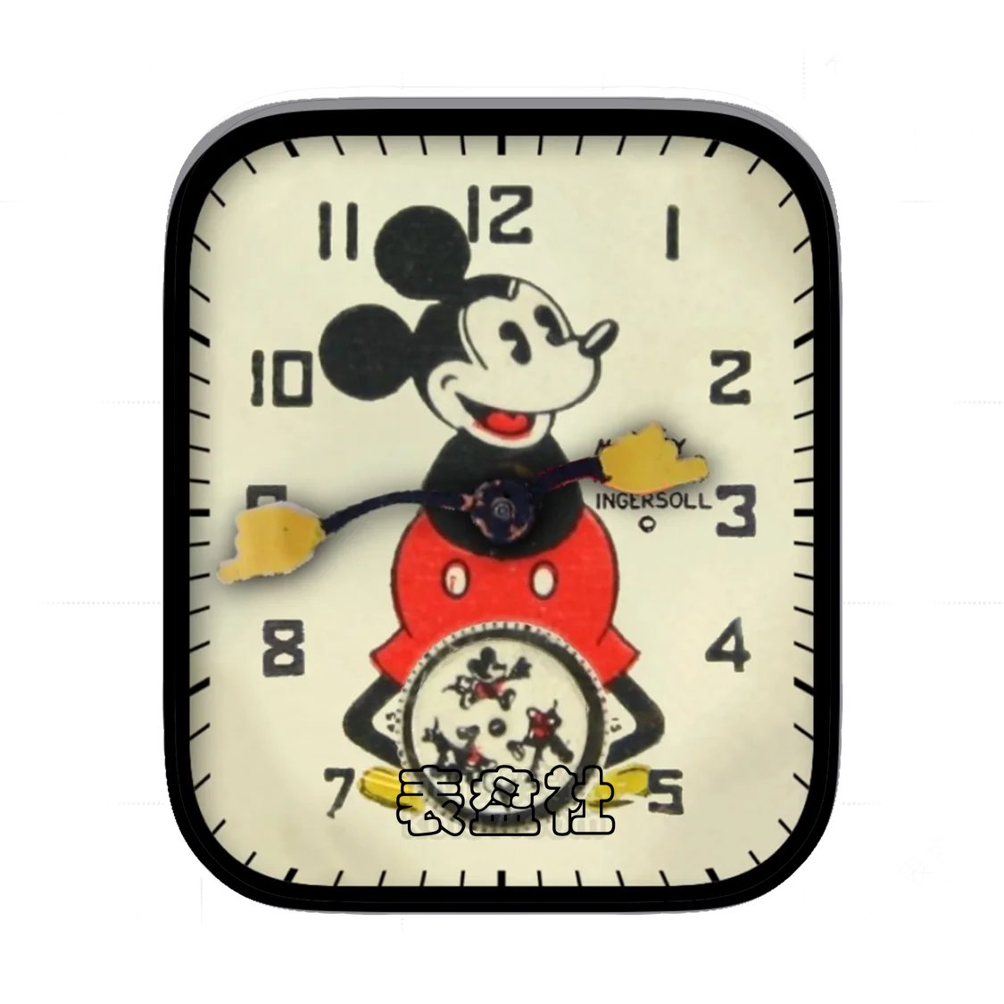 Mickey米奇经典老款简约数字表盘
