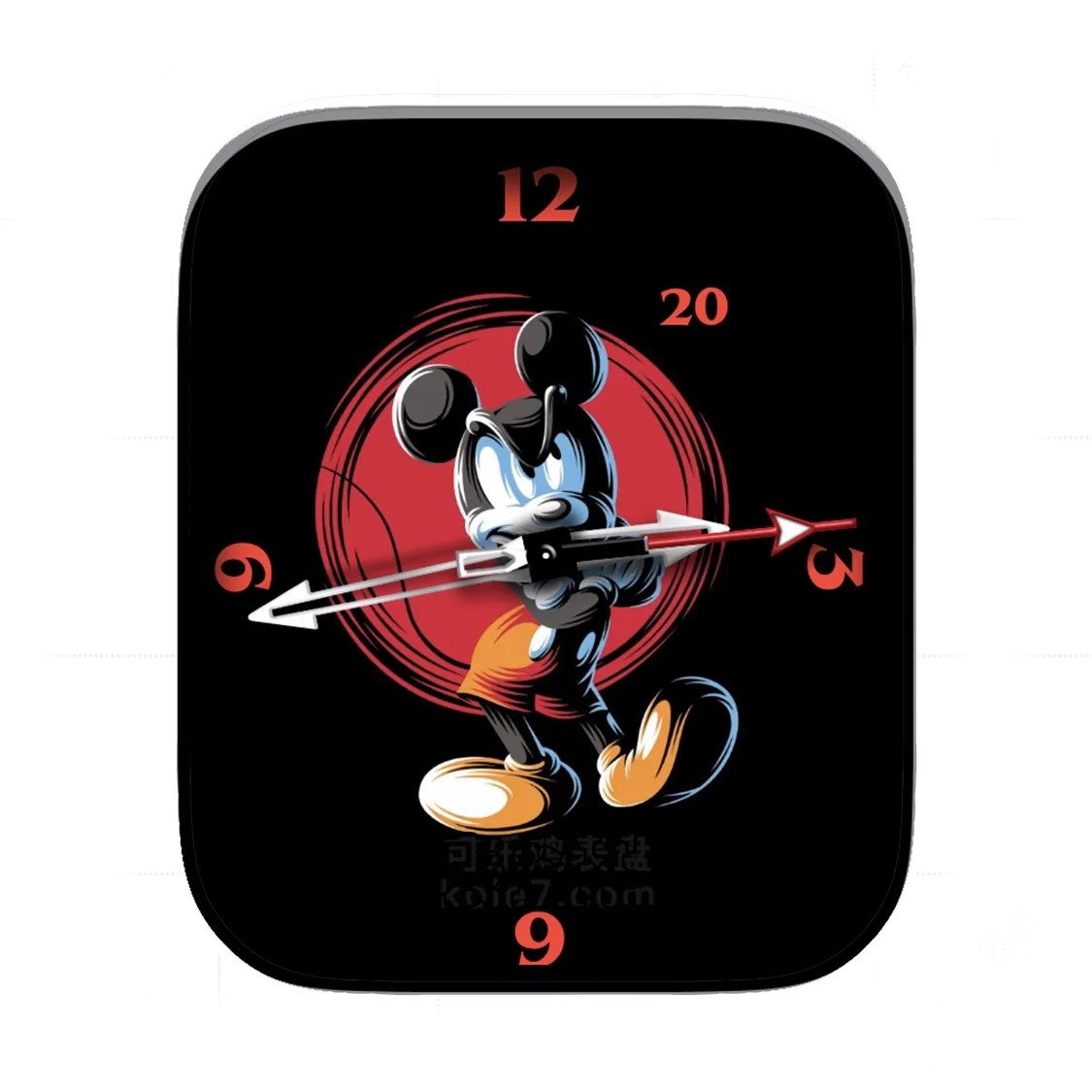 Mickey米奇彩绘简约数字表盘