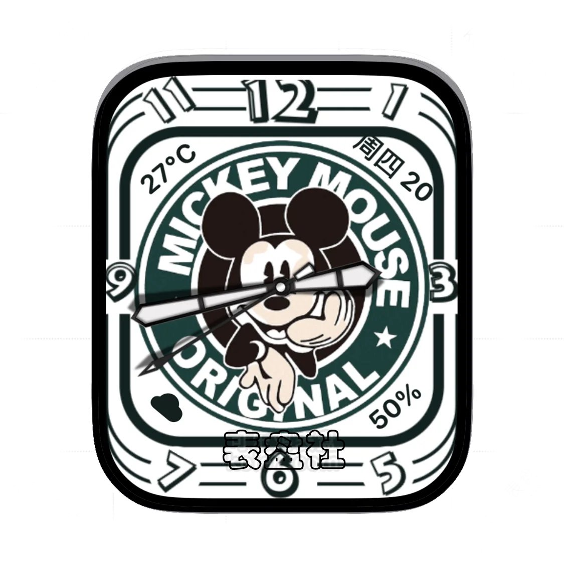 Mickey米奇简约数字表盘
