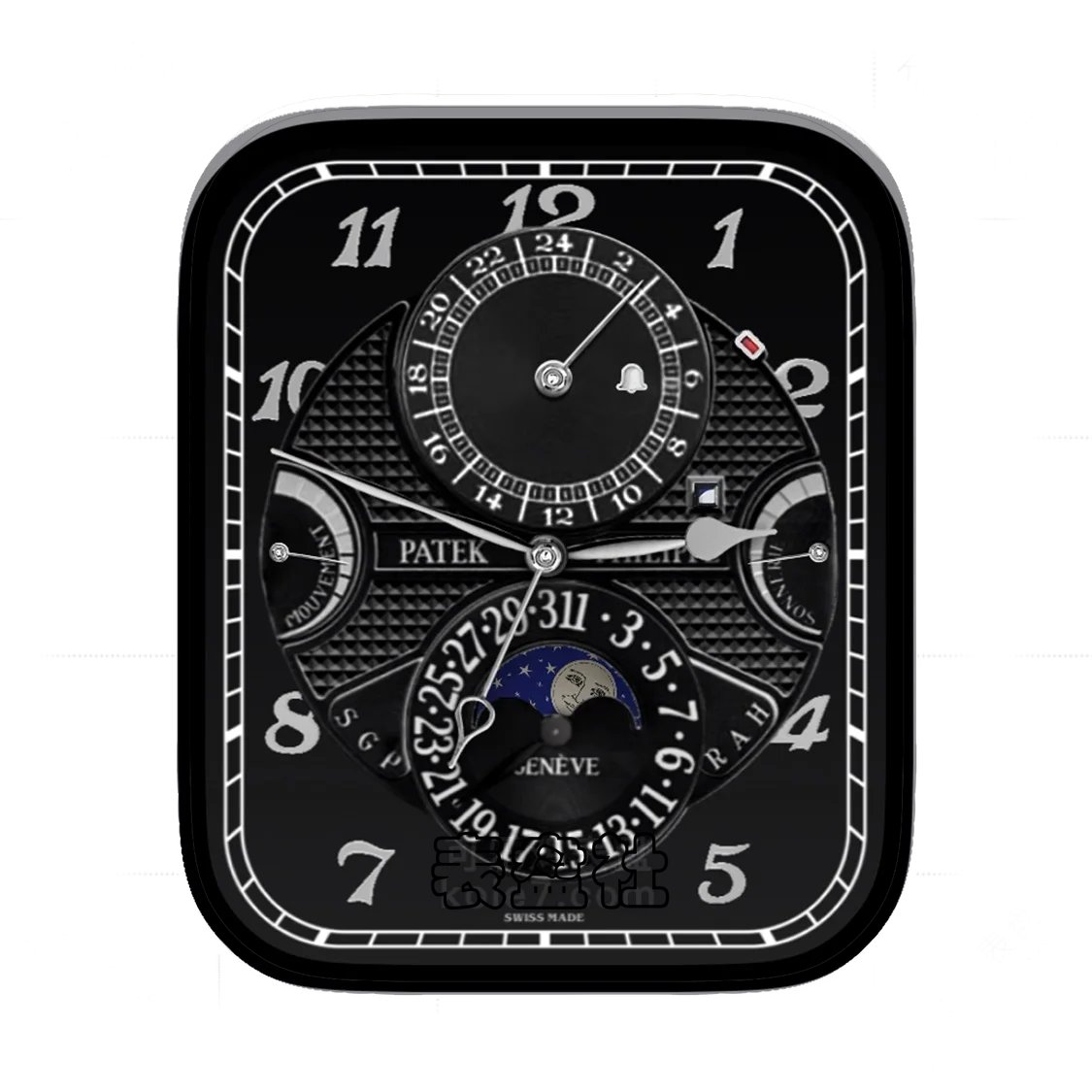 Patek Philippe百达斐丽多盘式表盘