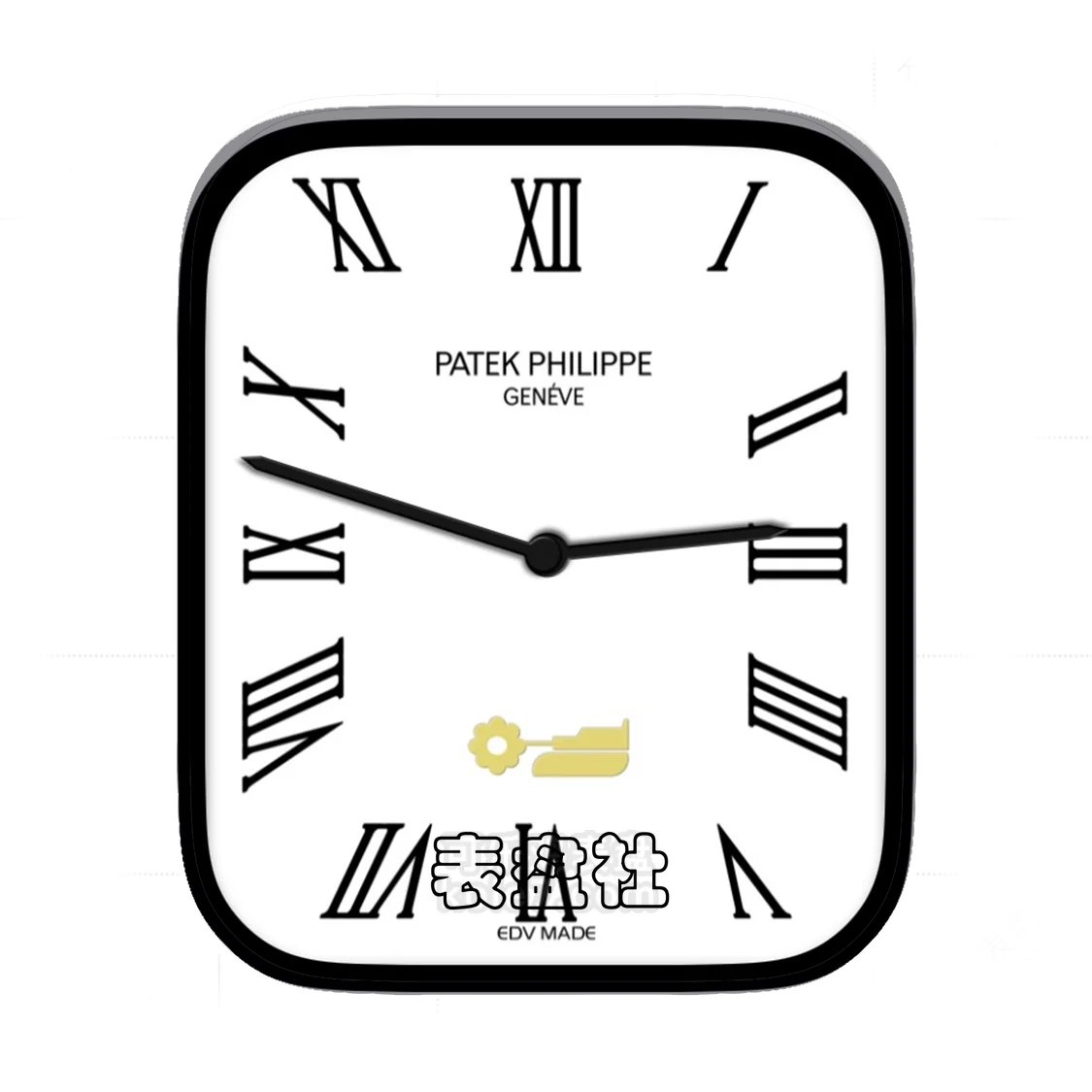 Patek Philippe百达斐丽简约时分表盘