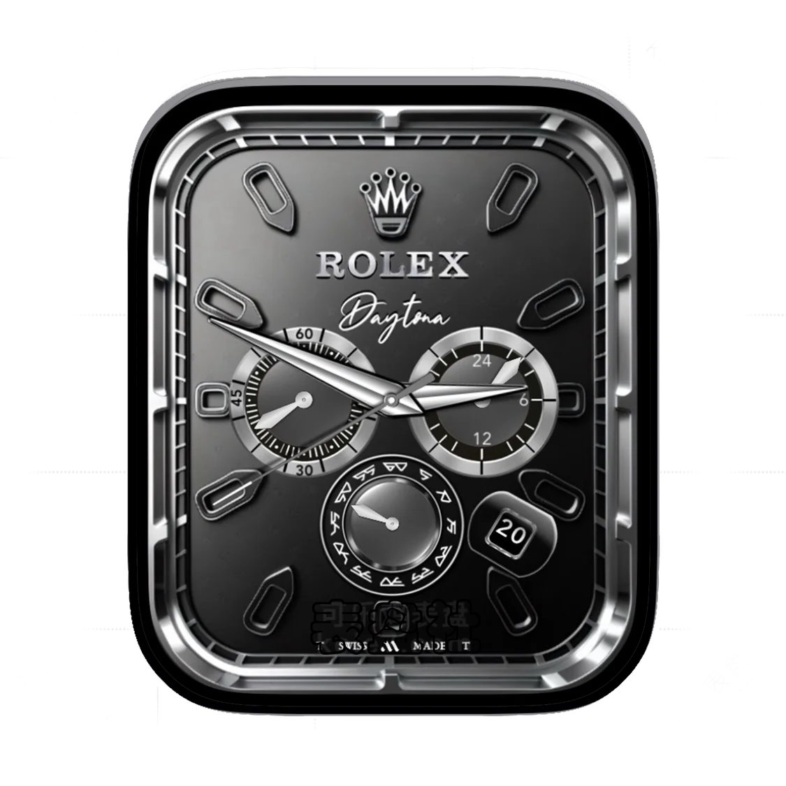 Rolex劳力士三盘式简约年历表盘