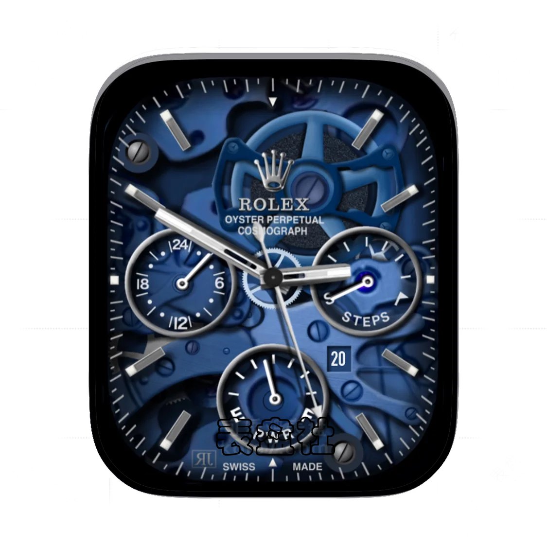 Rolex劳力士机械三盘式年历Ultra专用表盘