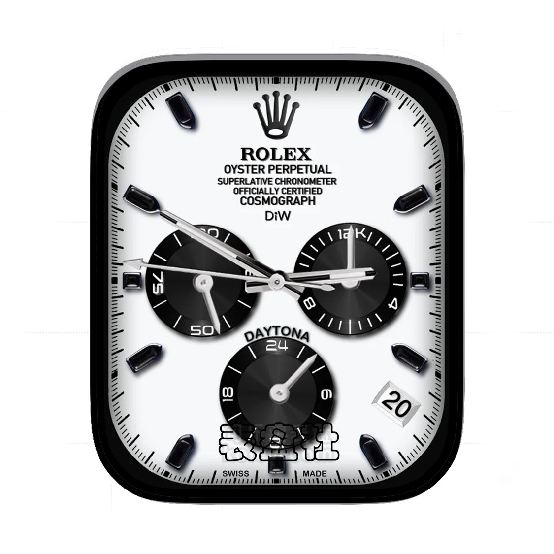 Rolex劳力士三盘式简约年历Ultra专用表盘