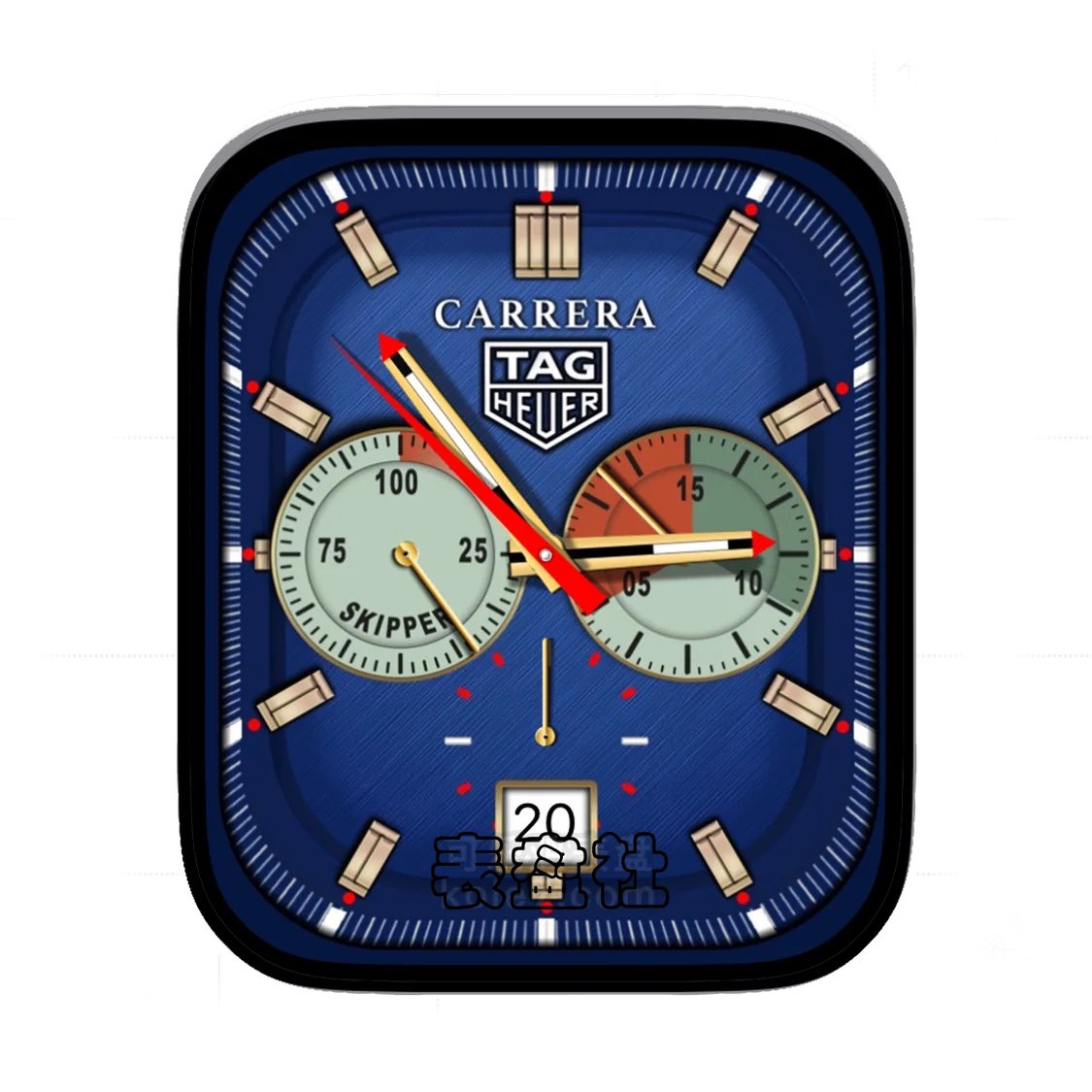 TAG HEUER泰格豪雅双盘式Ultra专用表盘