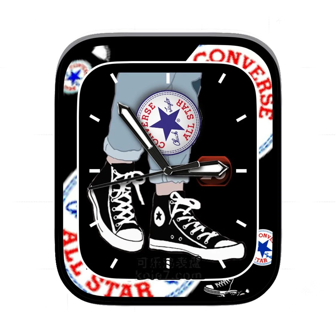 Converse匡威简约数字年历表盘