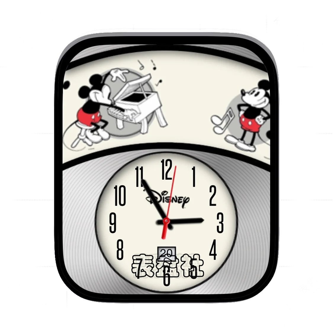 Mickey迪斯尼米奇玩音乐简约数字表盘