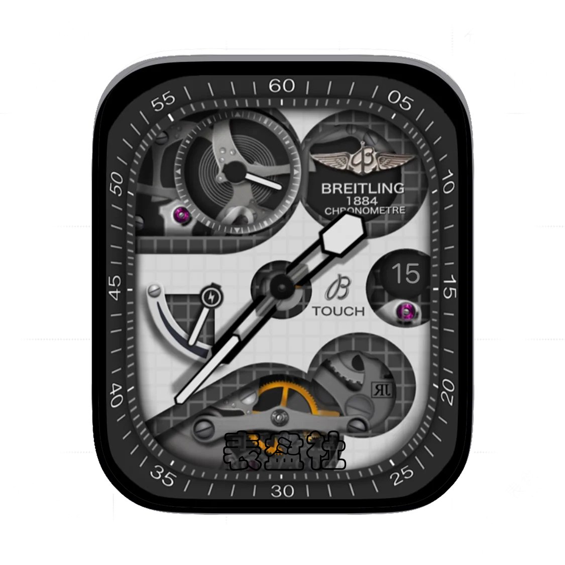 Breitling百年灵陀飞轮金属质感Ultra专用表盘