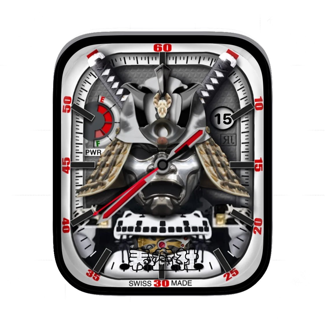 RJ武士高级机械陀飞轮表盘