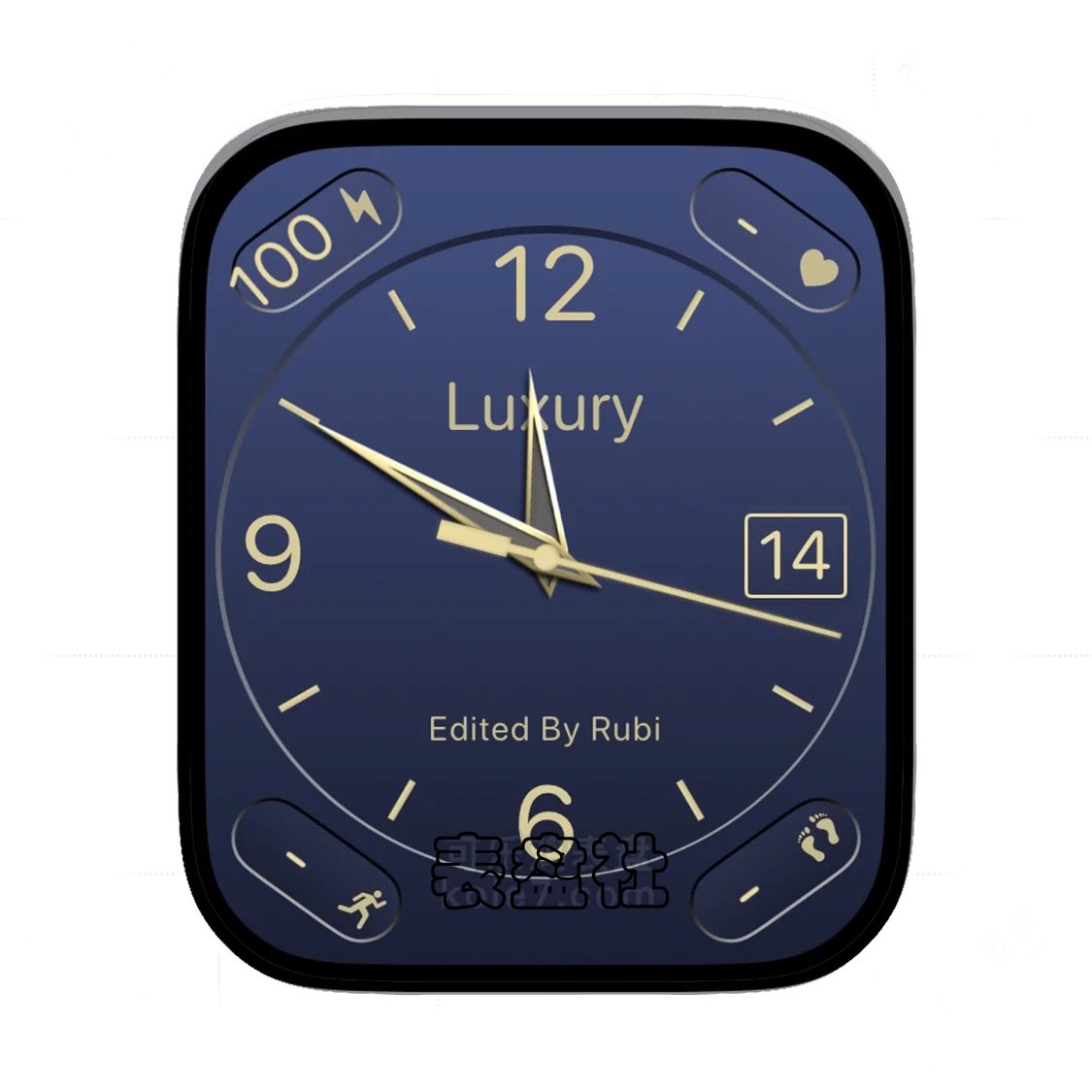 Luxury高级紫多功能显示表盘