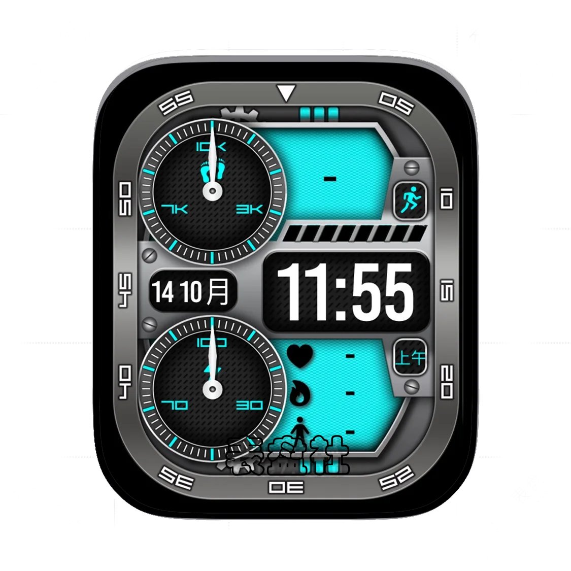 双盘式多功能显示Ultra专用表盘