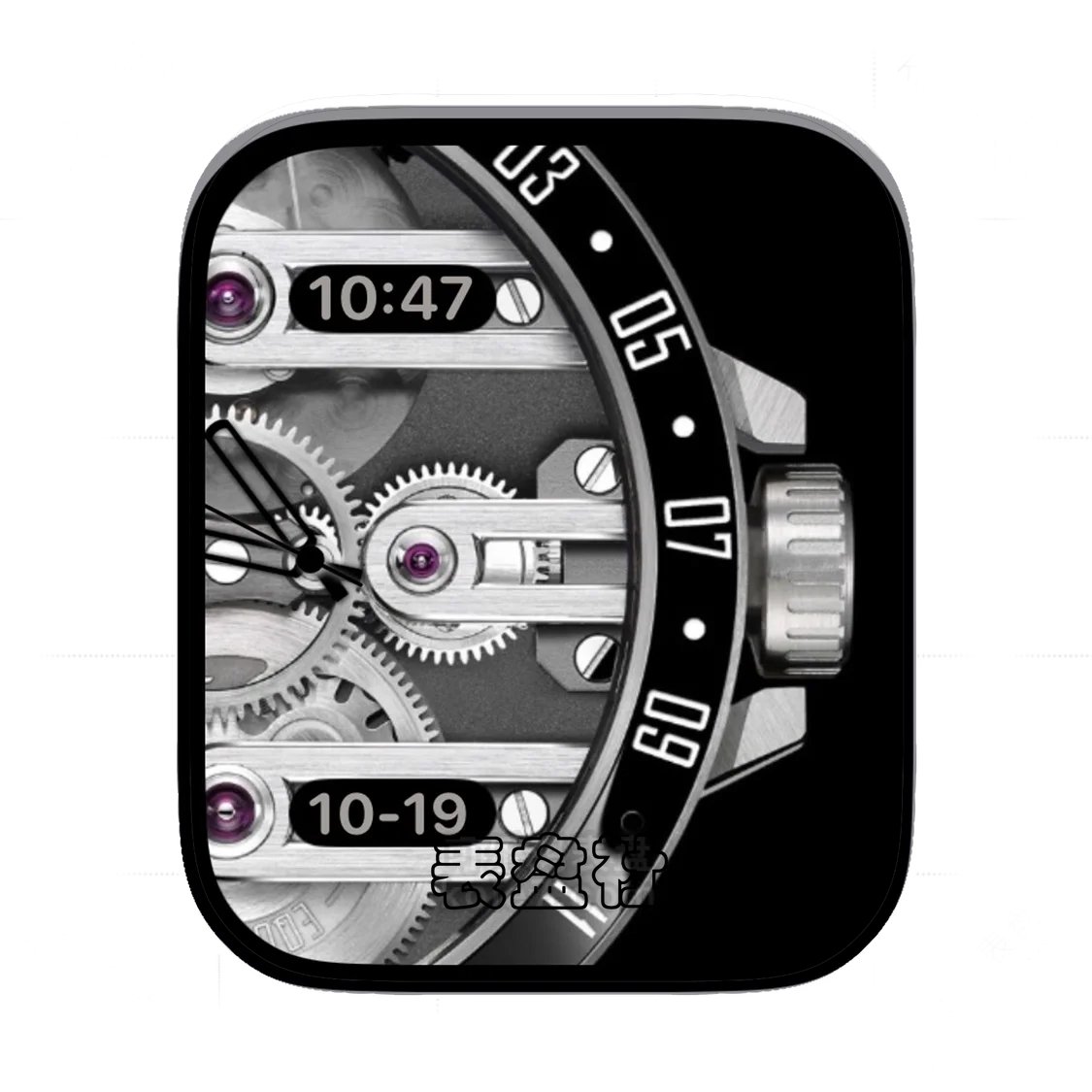 实表部件简约表盘