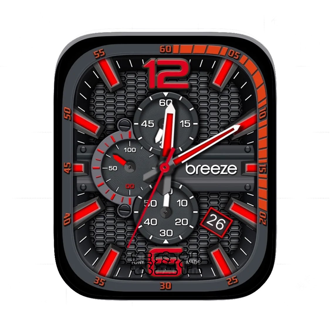 breeze高级3D质感三盘式ultra专用表盘