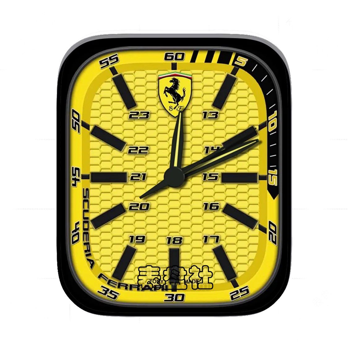 Ferrari法拉利黄盘高级3D质感ultra专用表盘