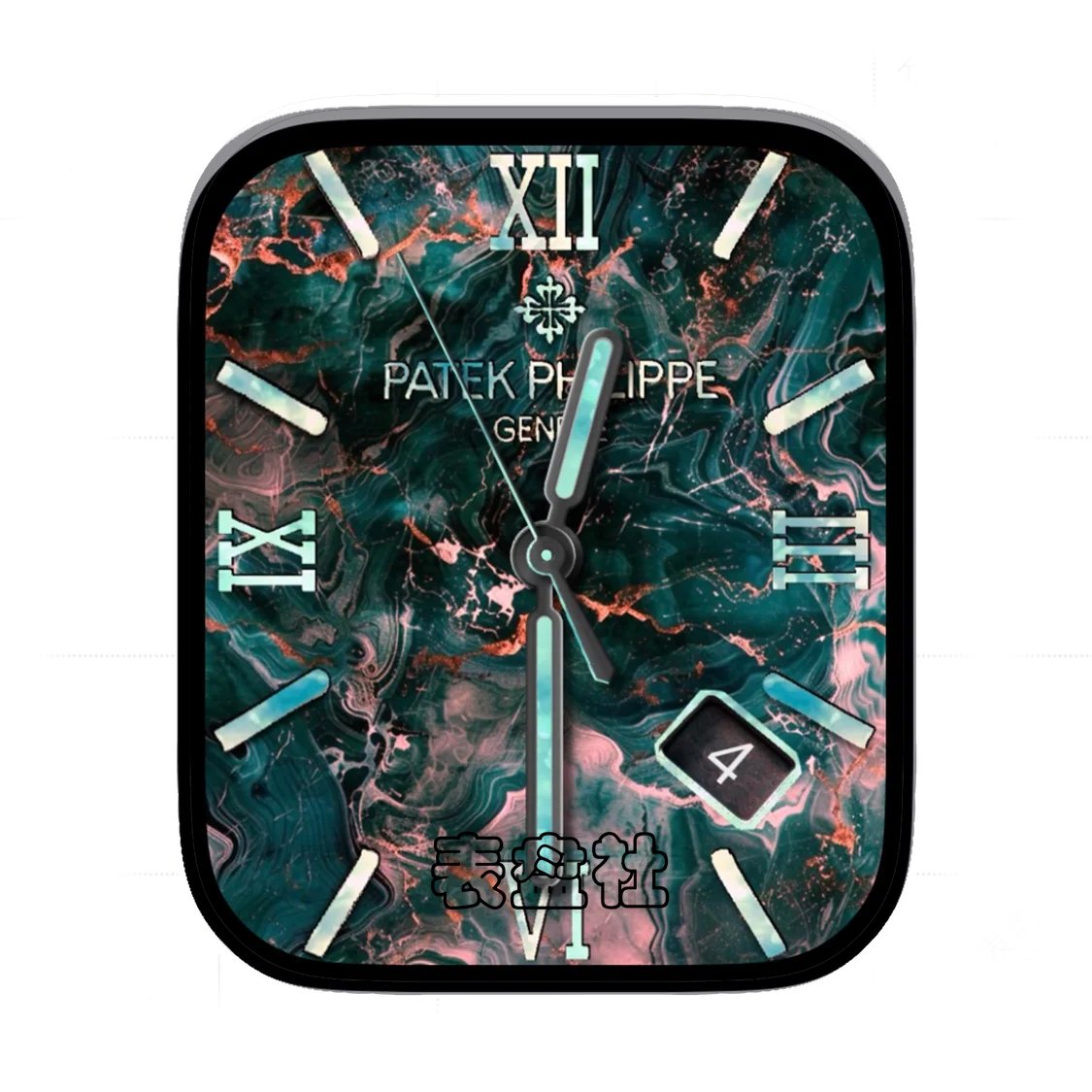 Patek Philippe百达斐丽翡翠石底简约表盘