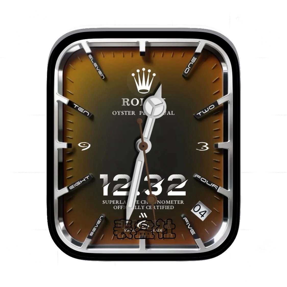 Rolex劳力士3D质感简约数字表盘