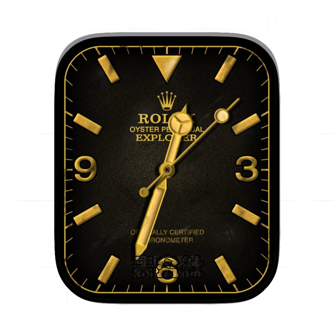 Rolex劳力士金色数字简约数字表盘