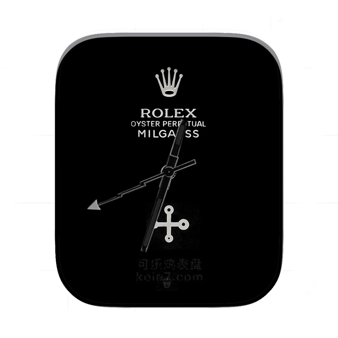 Rolex劳力士酷黑简约表盘