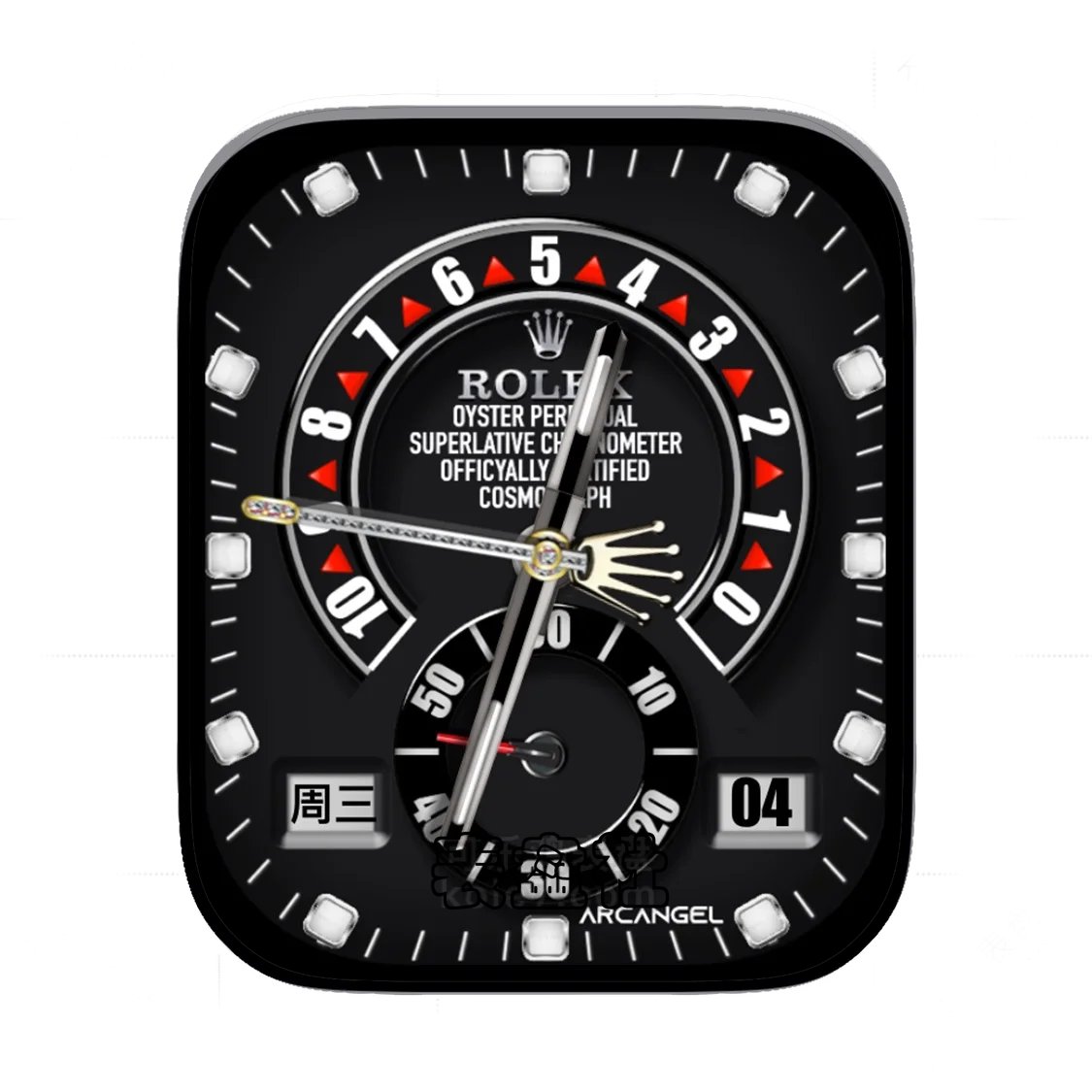 Rolex劳力士劳力士酷黑双盘式Ultra专用表盘