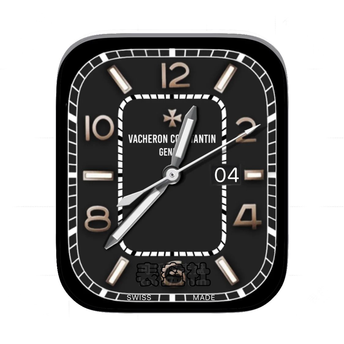 Vacheron Constantin江诗丹顿酷黑简约数字Ultra专用表盘