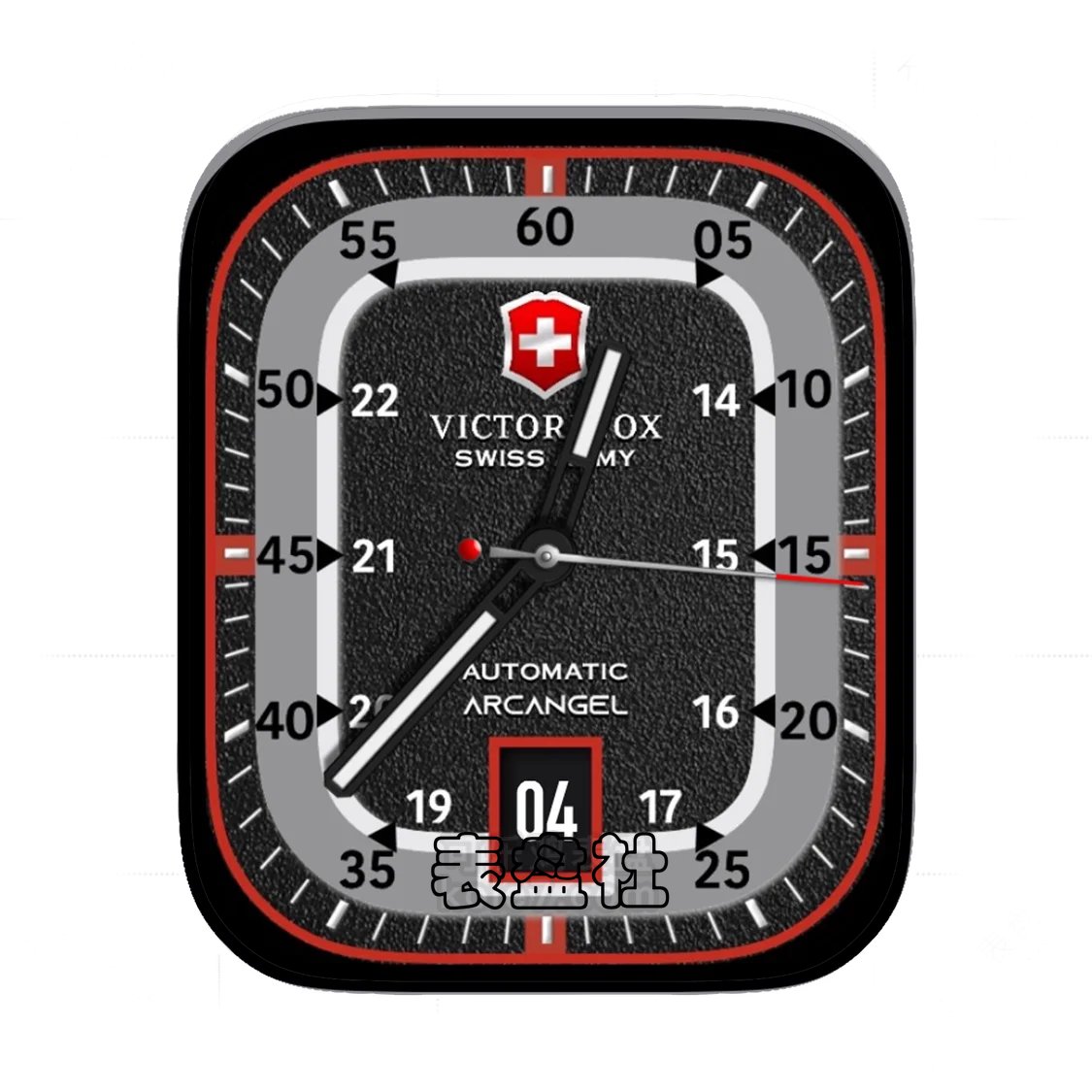 VICTORINOX维氏酷黑简约数字Ultra专用表盘