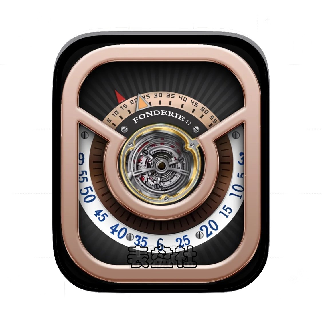RONDERIE47机械金属质感Ultra专用表盘