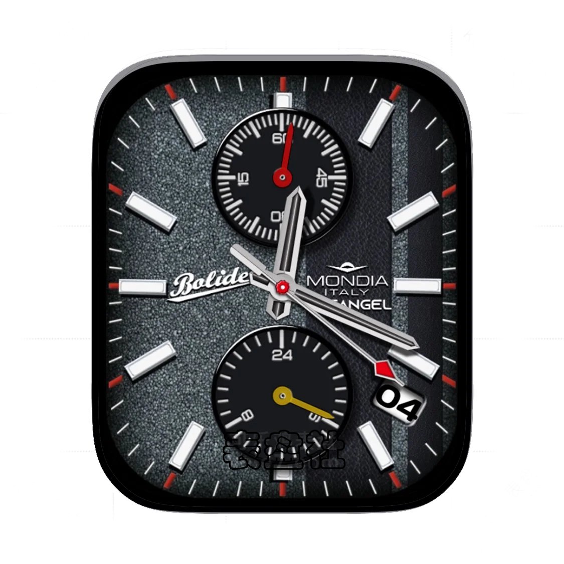 MONDIA蒙迪亚磨砂质感双盘式年历Ultra专用表盘