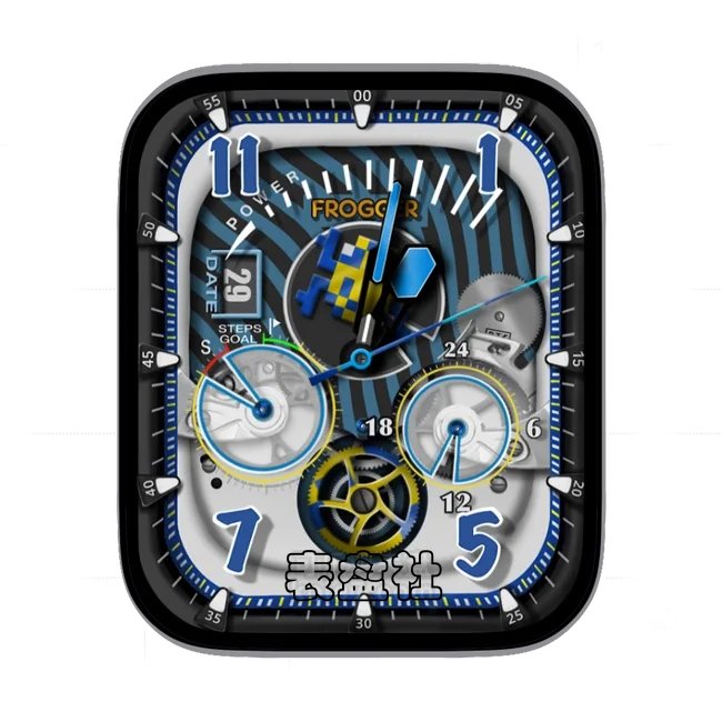 frogger高级复杂机械传动多刻度表盘