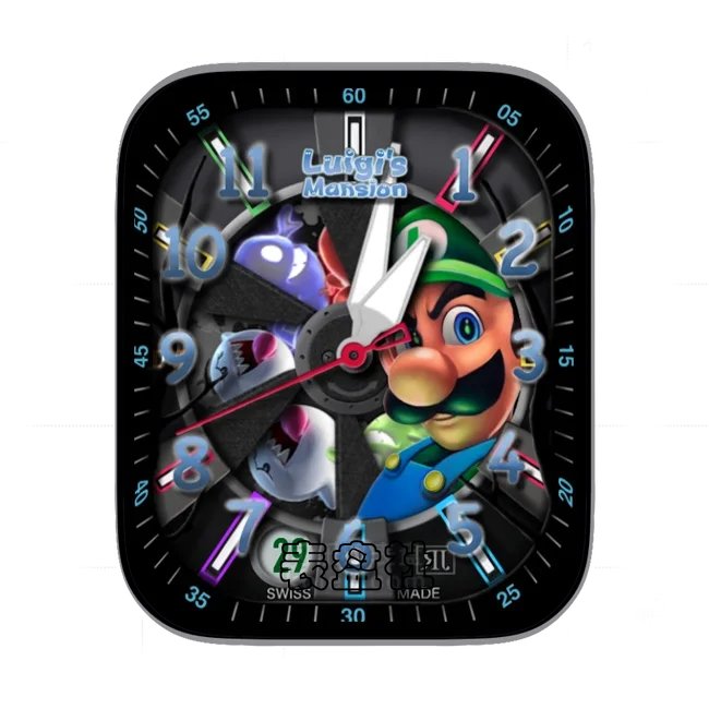 Luigi’s Mansion路易吉鬼屋马里奥卡通表盘
