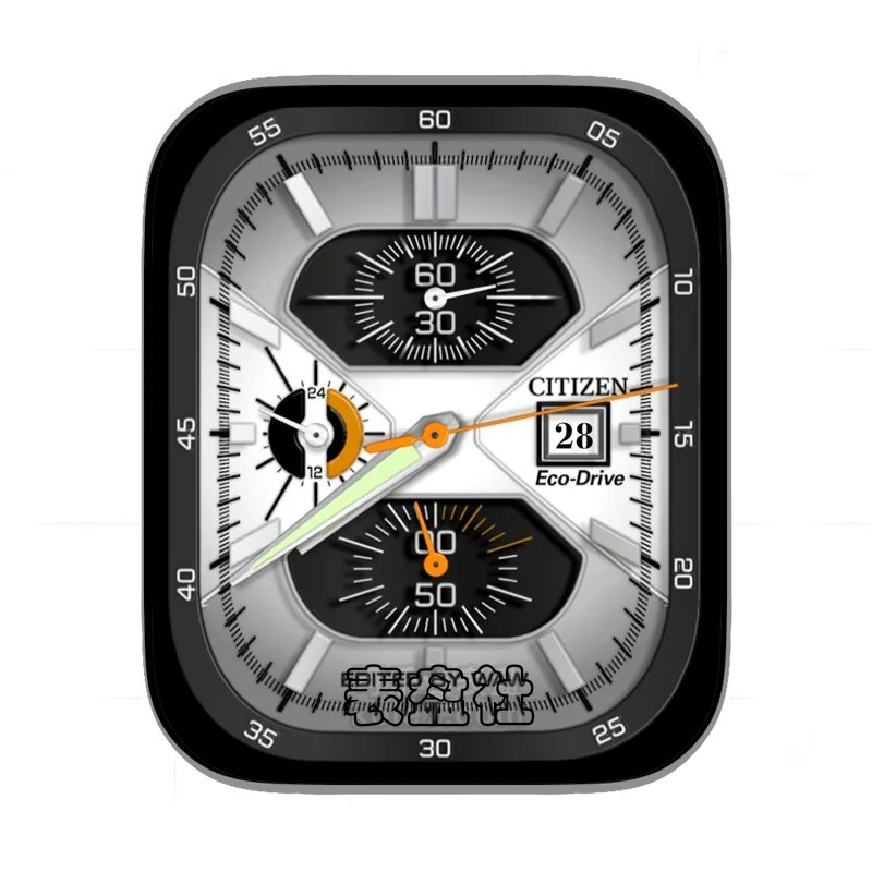 CITIZEN西铁城三盘式年历Ultra专用表盘