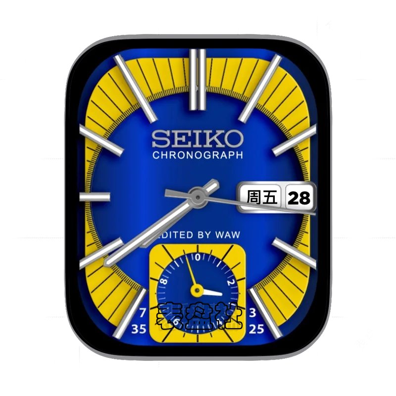 Seiko精工Ultra单盘式简约年历专用表盘