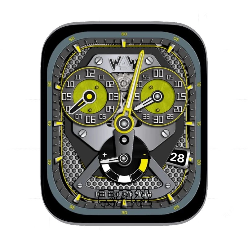 可乐家金属质感三盘式年历Ultra专用表盘