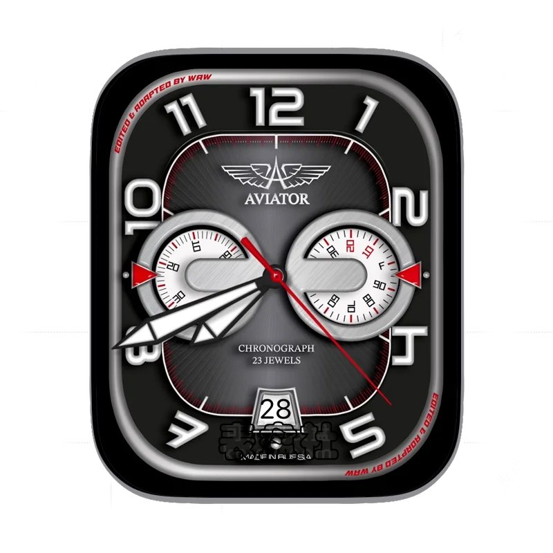 AVIATOR飞行家高级双盘式Ultra专用表盘