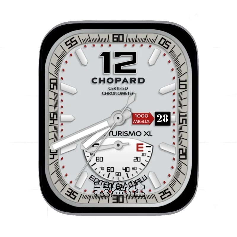 CHOPARD萧邦灰底单盘式年历Ultra专用表盘