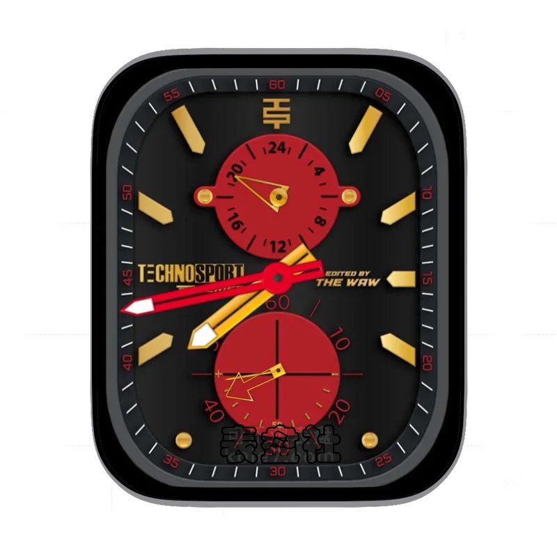 红色双盘式Ultra专用表盘