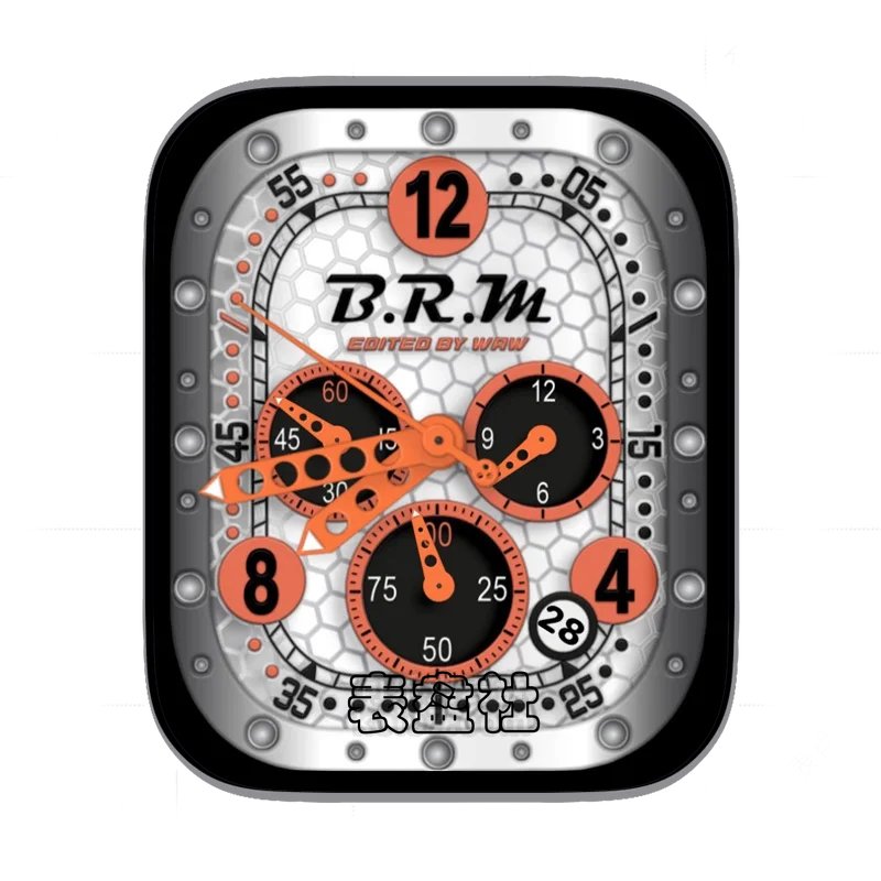 BRM灰色三盘式Ultra专用表盘