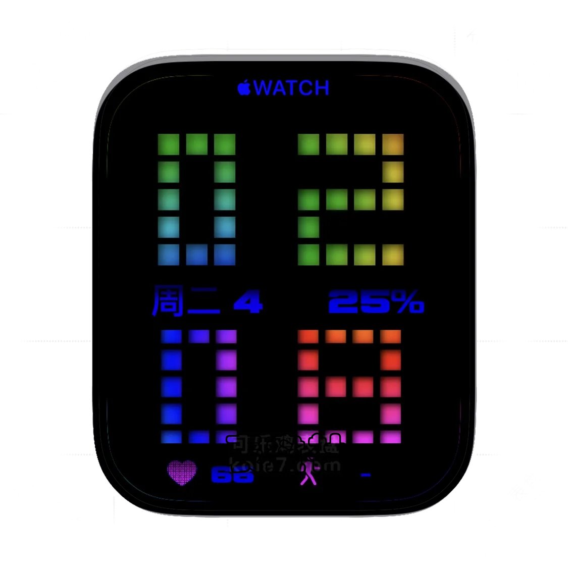 Apple苹果五彩时分简约表盘