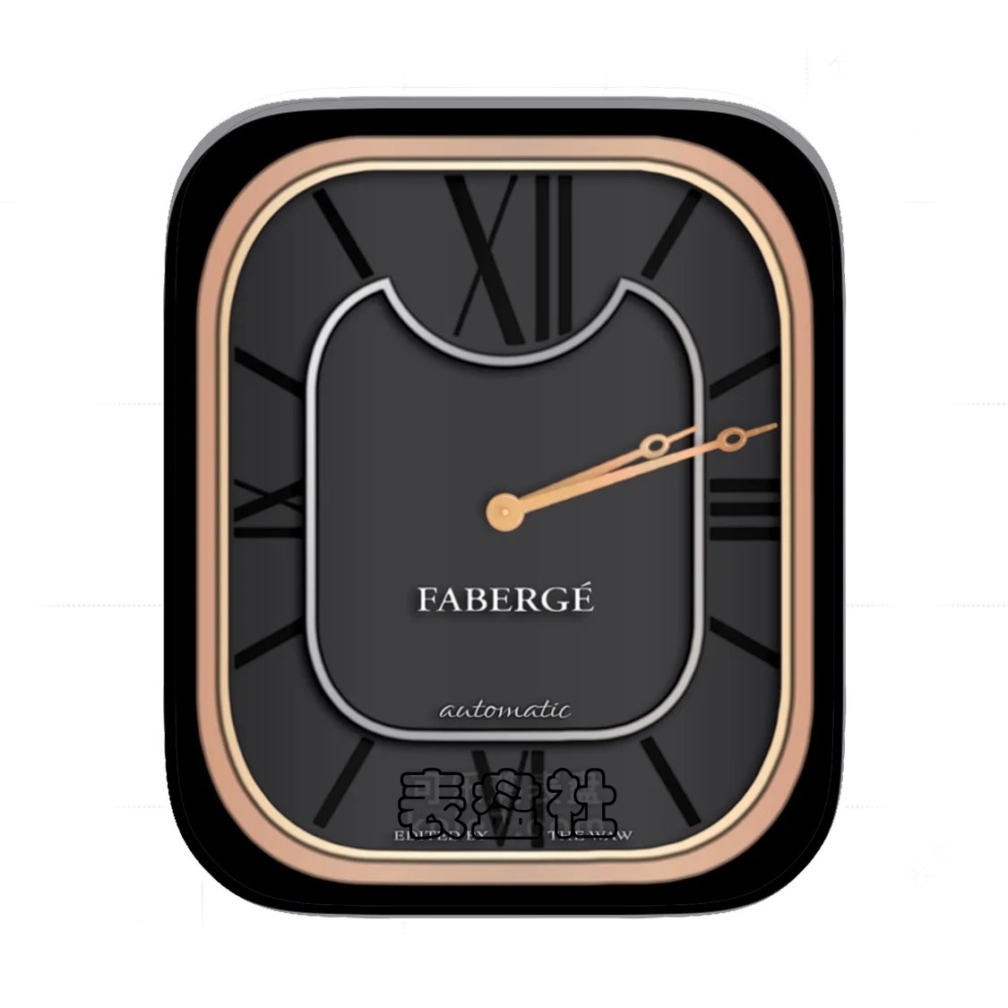 Faberge灰黑简约罗马数字简约Ultra专用表盘