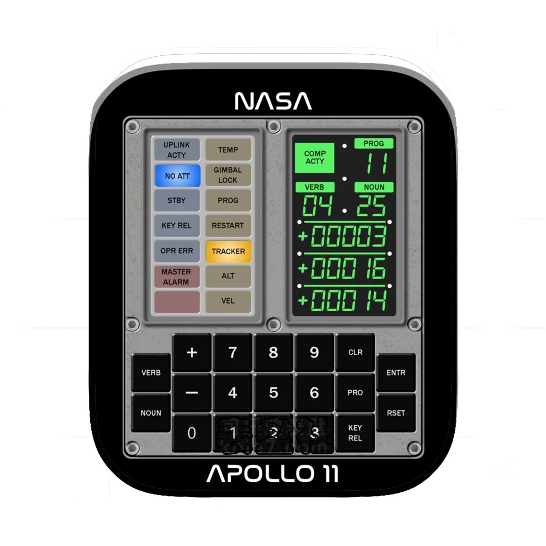 NASA航空仪器表盘