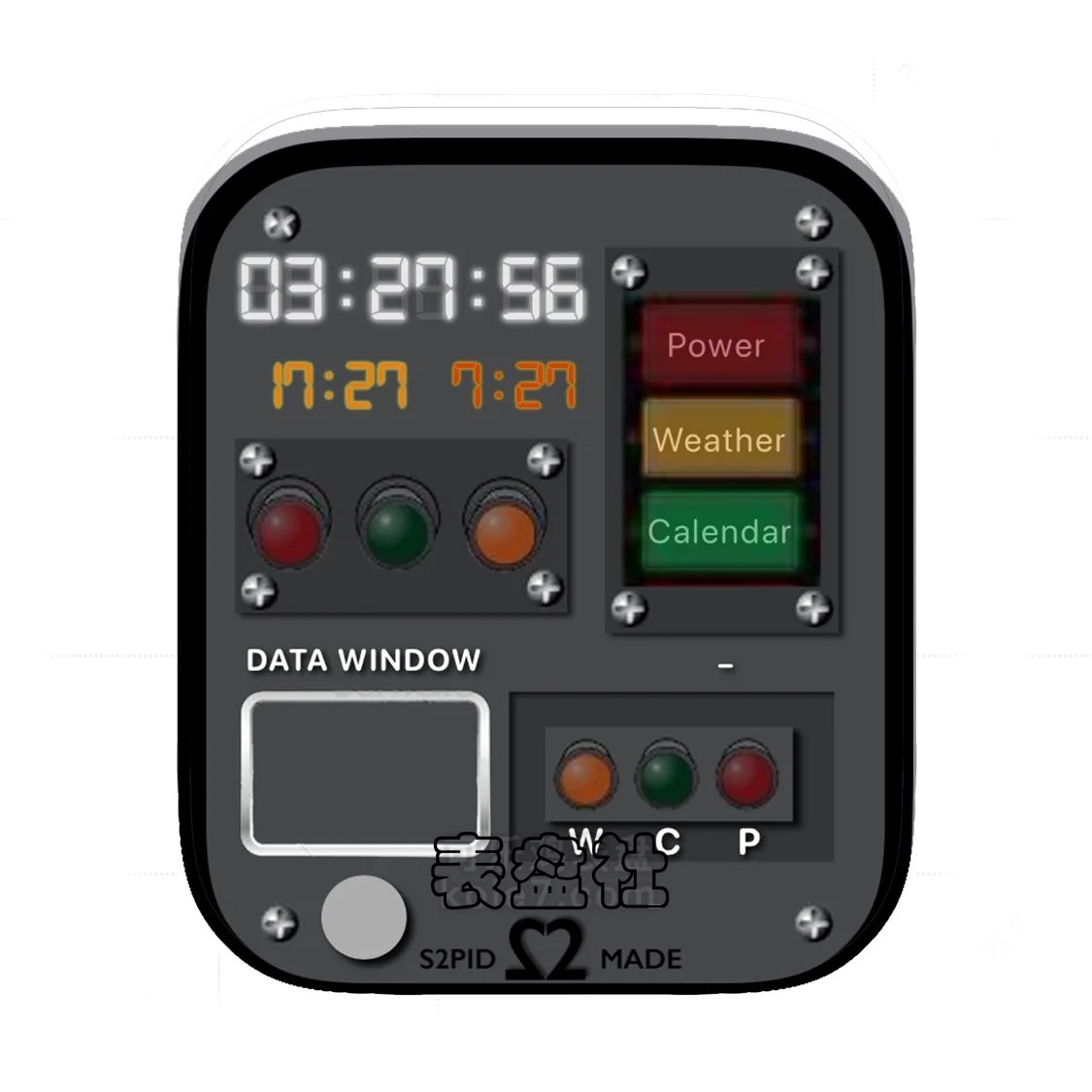 复古仪器时间表盘